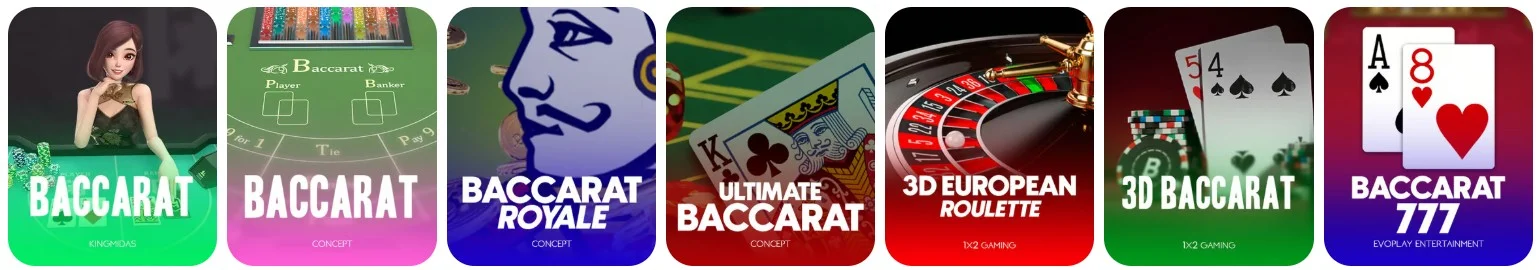 PartySpins Casino Tafelspellen